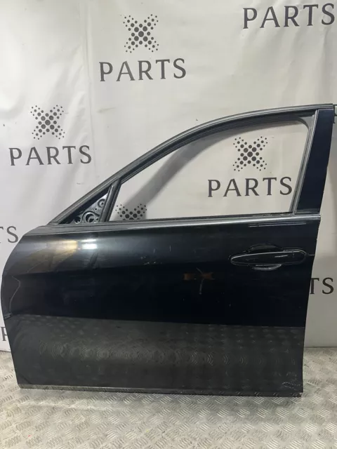 2014 Bmw 3 Series F30 Front Passenger Side Door In Black 475 Bare Door