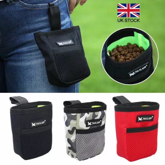 Pet Dog Puppy Mini Treat Bag Obedience Training Food Pouch Feeding Tools Outdoor