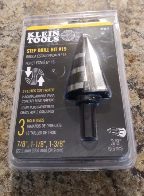 KLEIN TOOLS Step Drill Bit #15