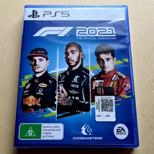F1 2021 / Formula 1 2021 (Pal) • Car Racing • Playstation 5 (Ps5) • New + Sealed