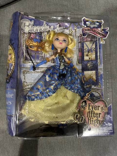 Ever after high Blondie Locks Thronecoming  BRAND NEW!!