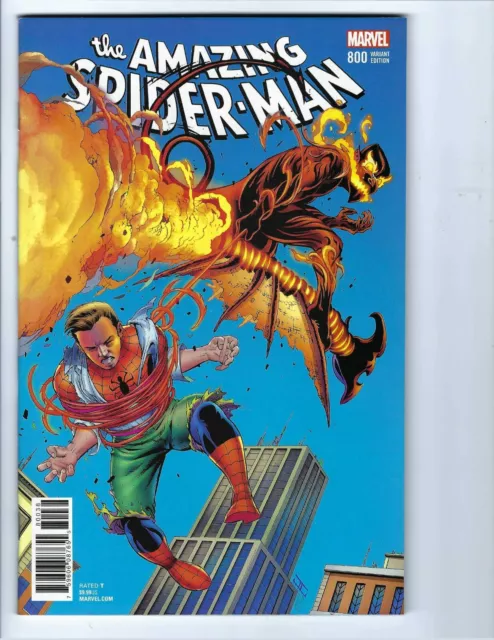 Amazing Spider-Man #800 NM IN-HYUK LEE BLACK COSTUME VARIANT :)