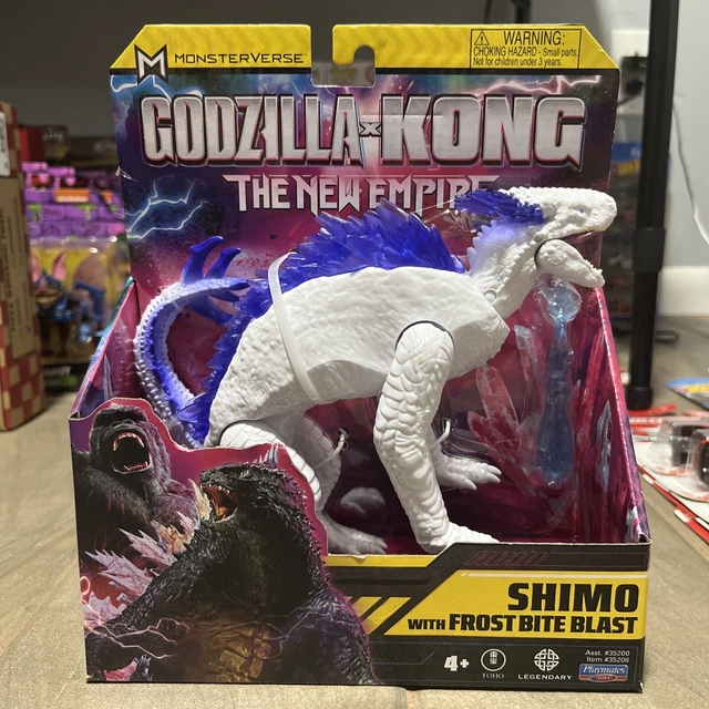 GODZILLA X KONG The Empire Modellino Godzilla vs Shimo confezione da 2