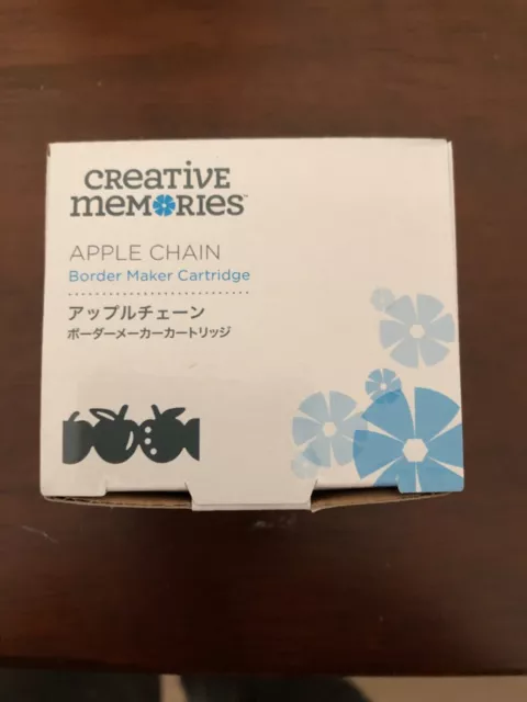 NIB Creative Memories Apple Chain Border Maker Cartridge bmc