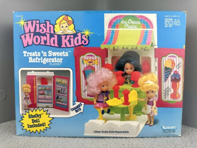 Vintage Kenner Wish World Kids Treats N Sweets Refrigerator Shelby