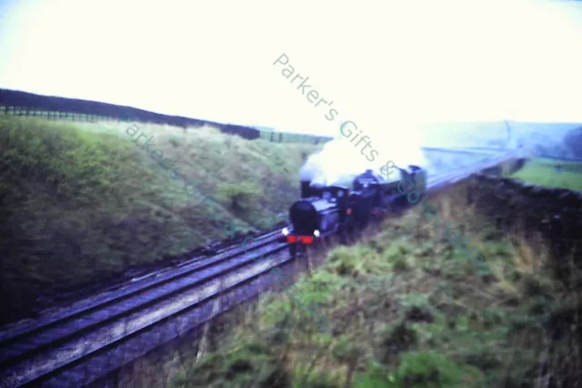 Railway Train Slide 35mm Steam Locomotive No 790 & 4472  (s44 2c)