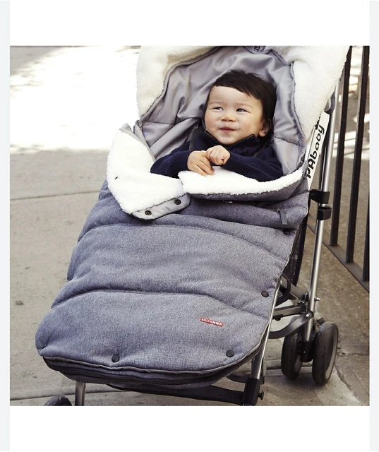 Skip & Hop Gray Footmuff 3-season REALLY NICE EUC (E23)