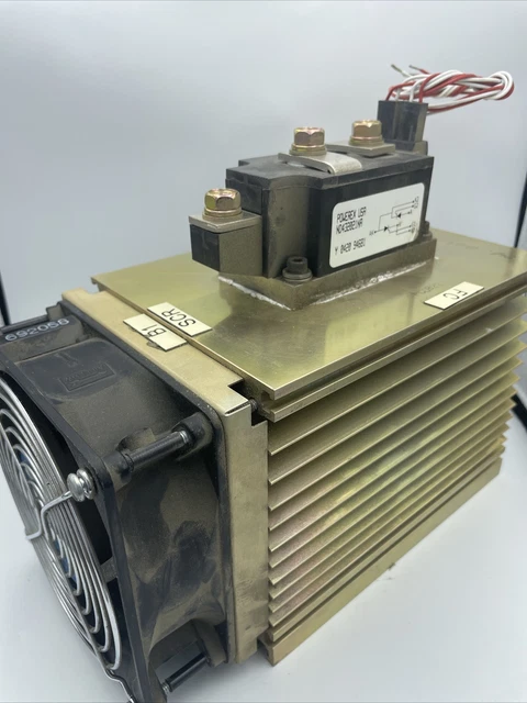 HEAT SINK unit with Cooling Fan with Powerex ND432021NA Power Semiconductor