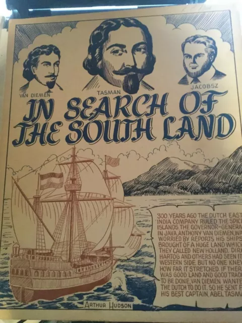 Pictorial Social Studies #2: In Search of the Great South Land (Softcover 1958)