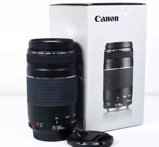 Canon EF 75-300mm f/4-5.6 III Telephoto Zoom Lens for Canon SLR Cameras NEW