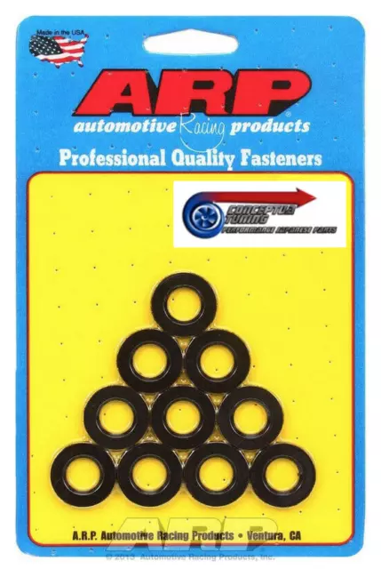 Arp Amélioré Tête Boulon Rondelles X 10- Pour PS13 Silvia Redtop SR20DET