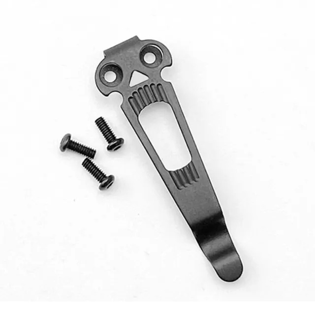 Stainless Steel Pocket Knife Clip Back Waist Clips For Benchmade Bugout ZT 0640