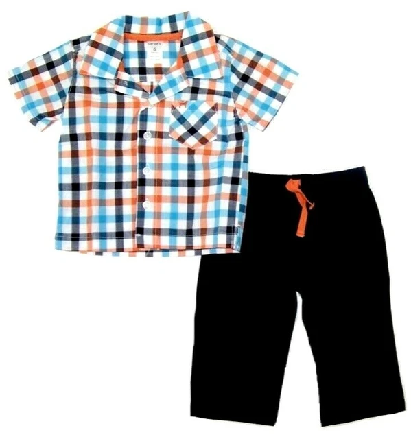 Carter's Infant  Boys 2 Pc Shirt & Pants Set NWT  6 Months