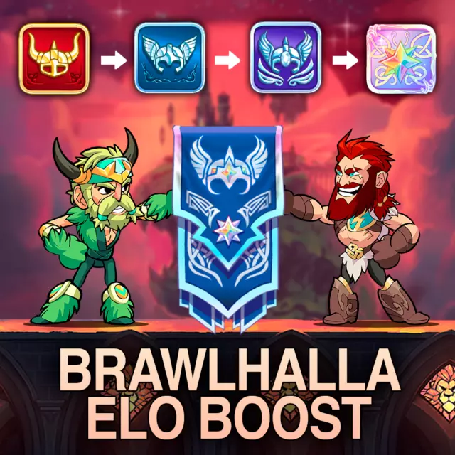 Brawlhalla Ranked Elo Boost - ALL PLATFORMS - Read Description