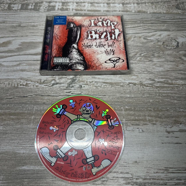 LIMP BIZKIT THREE Dollar Bill Yall Colored Vinyl Record LP Orange