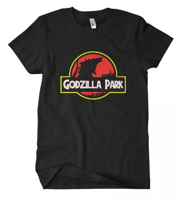 Godzilla Park T-Shirt Fun Japan Kult Gojira Nippon Monster Tokyo King Kong Film