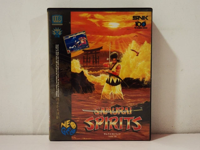 Insert Jaquette Originale Samurai Spirits Shodown Neo Geo AES Insert Jaquette Originale Samurai Spirits Shodown Neo Geo AES