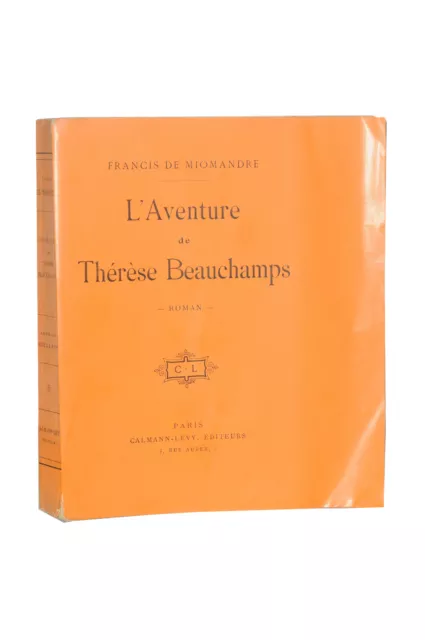 MIOMANDRE, L'Aventure de Thérèse Beauchamps, 1913, EO sur grand papier
