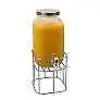 3.5LJuice Jar Dispenser W/Stand Serroni Valencia Cold Drinks Juice