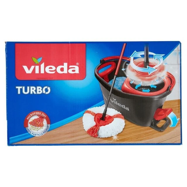 Vileda  Turbo Scopa e Secchio (ST8557)