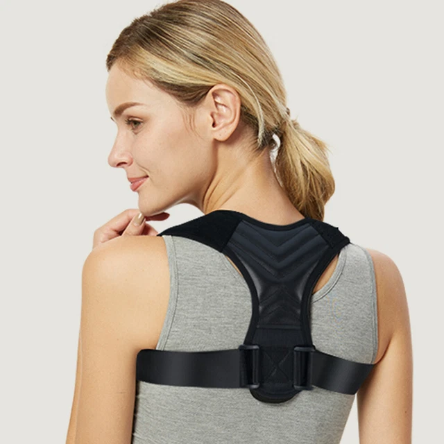 Belt Brace Back Shoulder Lumbar Posture Corrector Therapy Clavicle Spine Support