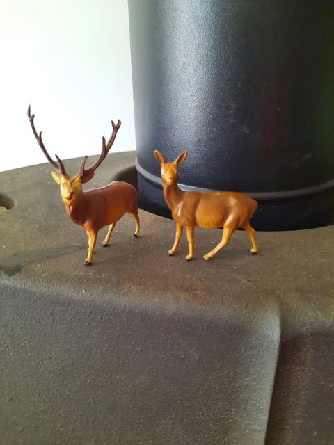 Lot D'animaux Sauvages Clairet – Zoo, Savane, Cirque – Vintage France