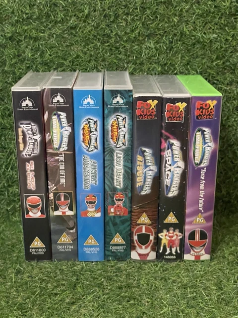 POWER RANGERS VHS Bundle X7 Video Tapes Children’s Kids £21.51 ...