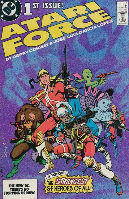 Atari Force #1 VF/NM; DC | we combine shipping