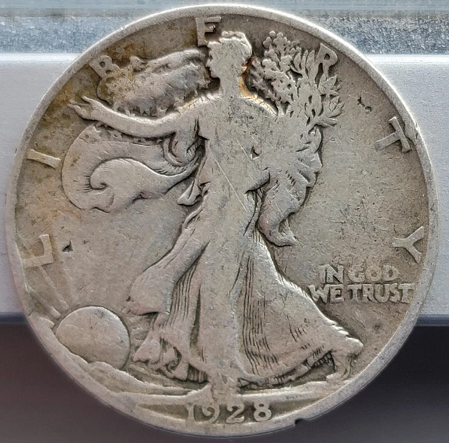 1928-S Silver Walking Liberty Half Dollar
