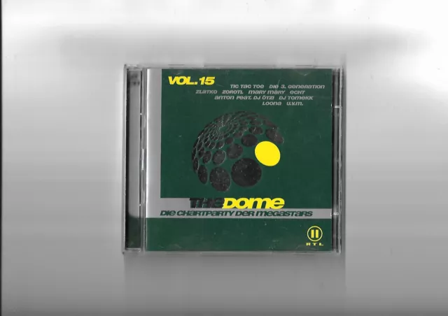 4 CD The Dome Vol. 15 & Volume 13 (2000) Top Party Techno