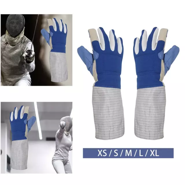 Fencing Glove, Washable Fencing Equipment for Adult Children