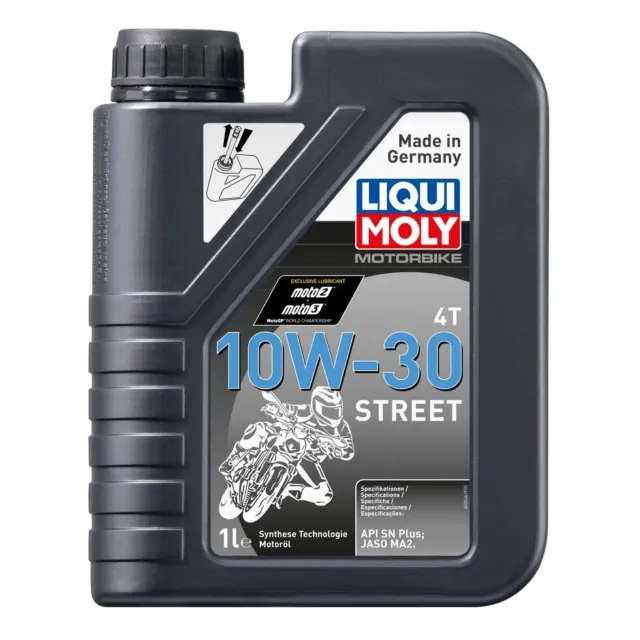 Motorbike 4T 10W-30 Street LIQUI MOLY 2526 Motorradöl Motoröl Motor Öl 1L