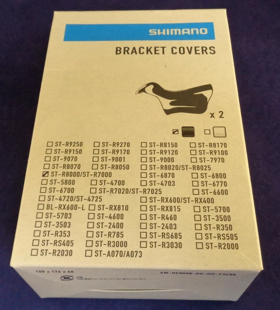 Y0DK98010 Shimano Ultegra ST-R8000/105 ST-R7000 Bremsgetriebe STI Abdeckungen Motorhauben