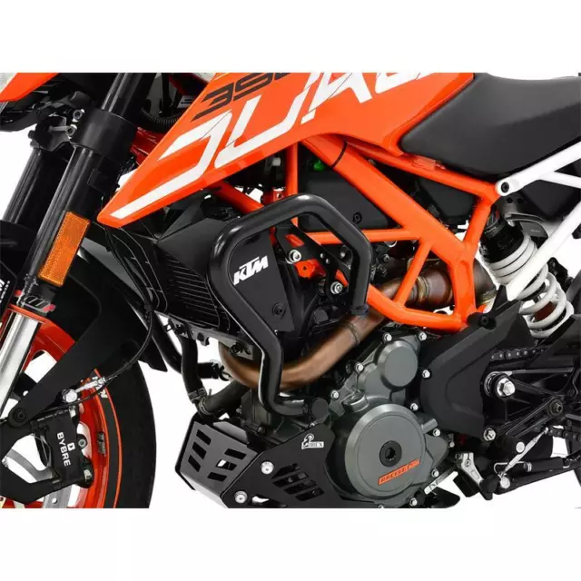 ZIEGER Sturzbügel Sturzschutz Schutzbügel kompatibel mit KTM 390 Duke schwarz