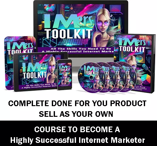 THE SKILLS TO BE A SUCCESSFUL INTERNET MARKETER, A Done for you Product to Sell.