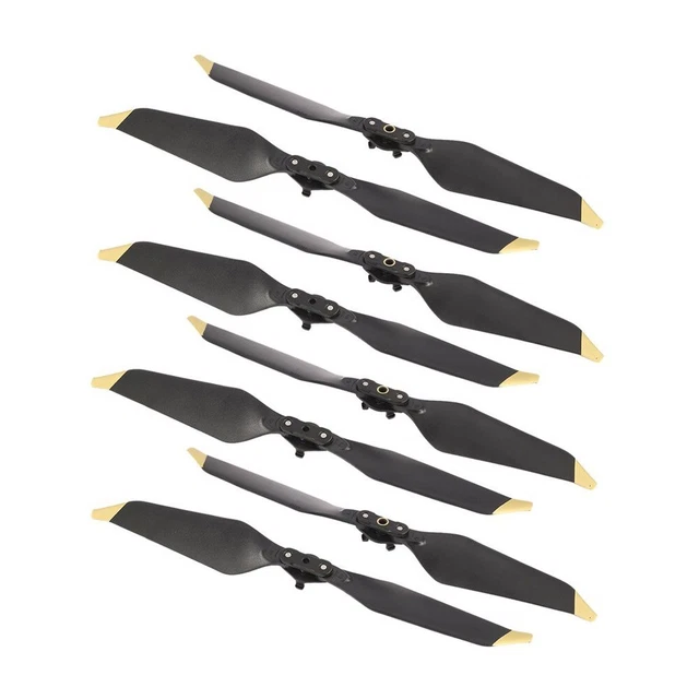 Achieve Quieter and Longer Flights with 2Pcs LowNoise QuickRelease Propellers