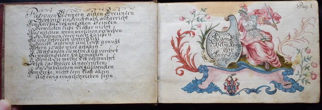 Stammbuch, album amicorum, Johann Georg Meusel, 1760 10