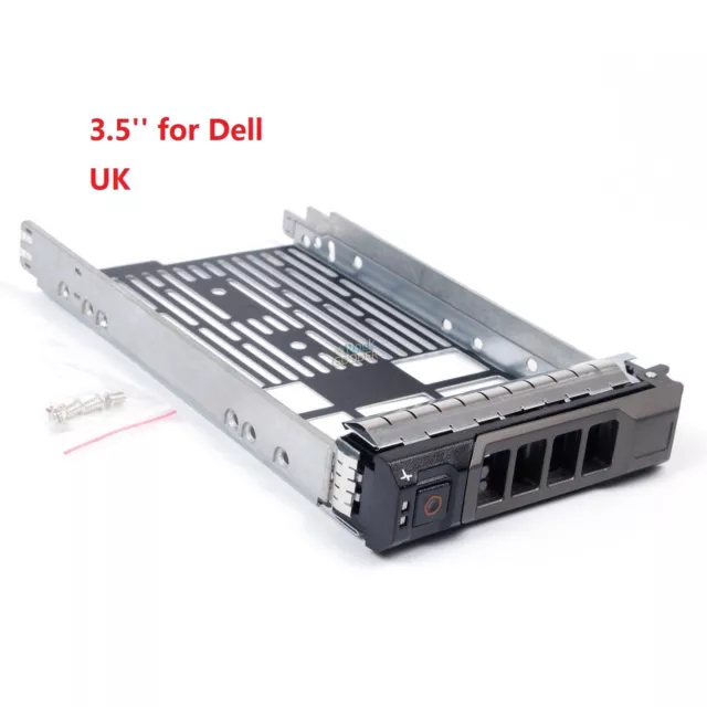 10 x 3.5" SAS SATA Hard Drive Tray Caddy for Dell PowerEdge R410 R610 R710 F238F