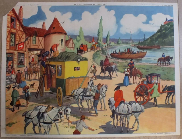 Ecole affiche anciennes d'occasion - Décoration