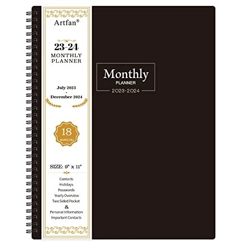 20232024 MONTHLY PLANNER/CALENDAR 18Month Planner with Tabs