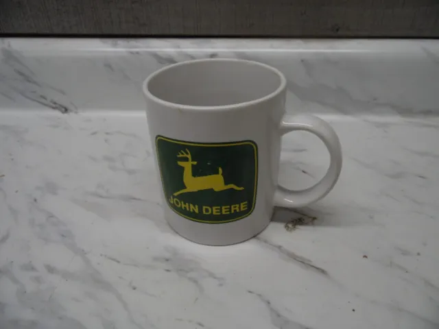 🎆Vintage John Deere Logo Classic Coffee Mug/Cup Gibson USA 11 oz 🎆