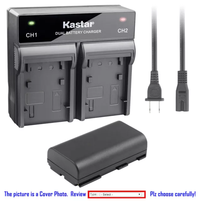 Kastar Battery AC Rapid Charger for Phase One P45 Plus P45+ P-Back Digital Back