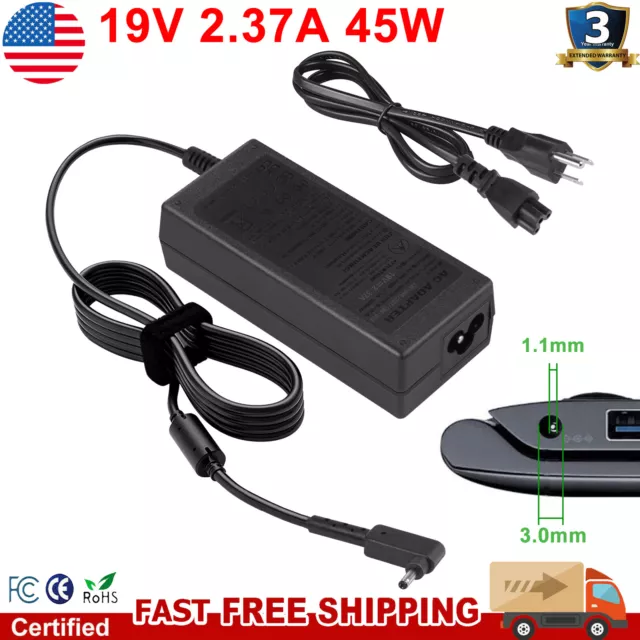 AC Adapter Charger for Acer Chromebook N15Q8 N15Q9 N16P1 R11 13 14 15 CB3-431