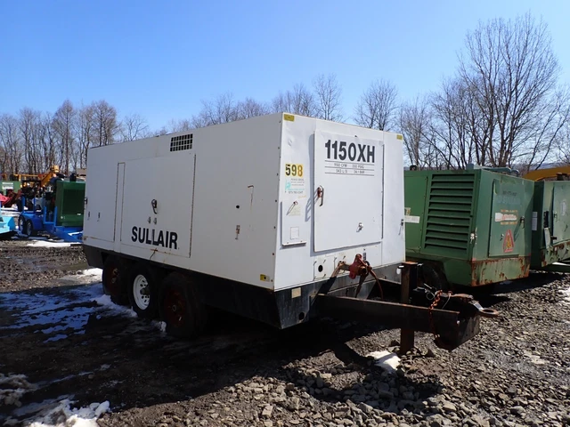 2006 Sullair 1150XHA-CAT Air Compressor 350 PSI! 1150 CFM CAT C15 VIDEO! 900XHH