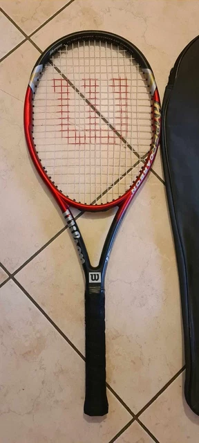 Raquette De Tennis Wilson Hyper Hammer - Occasion, Bon état, Tête 742 Cm²
