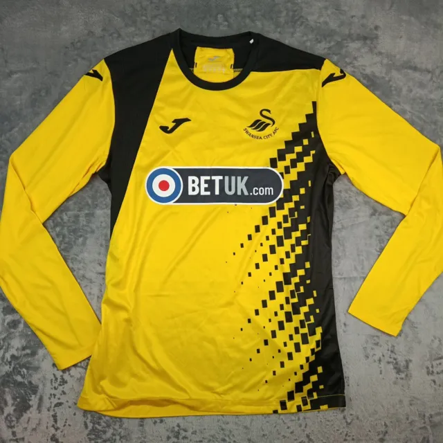 Swansea City 2018/2019 Away Football Goalkeeper Shirt Joma L Large Player Issue