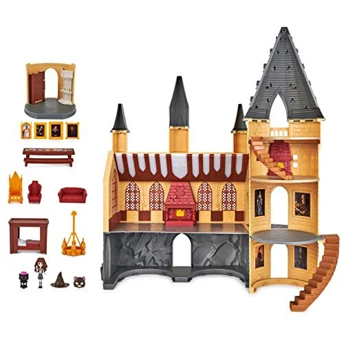 Wizarding World Harry Potter Magical Minis Hogwarts Castle with 12 Accessorie...