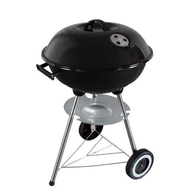 Portable Round Kettle Charcoal Grill BBQ Outdoor Heat Control Party BBQ Grill UK