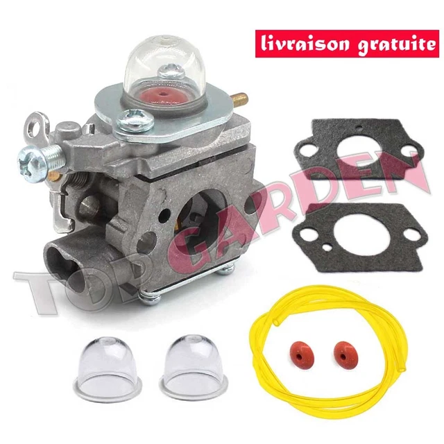Carburetor Repair Kit WT-973 – Fits Troy-Bilt TB21EC, TB22EC, TB32EC, TB42BC, TB80EC – 530071634