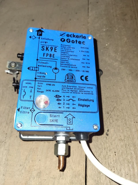 Eckerle Druckpumpenaggregat SK9E/FP8E - Elektromagnetische Schwingkolbenpumpe